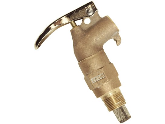 LLAVE DE BRONCE CON PARALLAMAS 