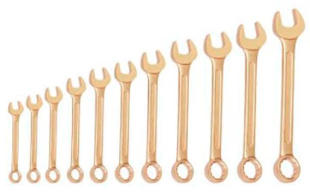 Juego de Llaves Antichispa Punta Corona 9pcs - 11pcs - 13pcs 8 - 32mm