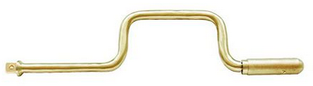 Llave Manivela Cuadrante 1/2 Antichispa 