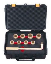 Juego de Dados Antichispa Cuadrante 1/2" 9 piezas 