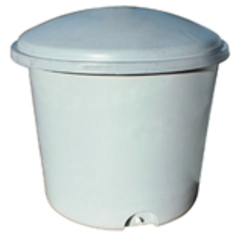 Estanque Conico 2.000 litros (con salida y tapa)