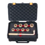 Juego de Dados Antichispa Cuadrante 1/2" 9 piezas 