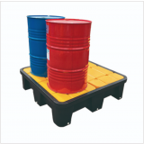 PALLET DE CONTENCION PARA 4 TAMBORES, CAPACIDAD DE CONTENCIÓN 250 LITROS