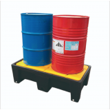 PALLET DE CONTENCION PARA 2 TAMBORES, CAPACIDAD DE CONTENCIÓN 250 LITROS