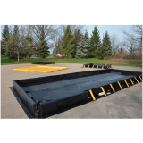 BERMA DE CONTENCION PARA TRABAJO PESADO LARGO 16,5M X ANCHO 4,3M X 0,30M CAPACIDAD DE CONTENCION 21.400L PESA 115KG