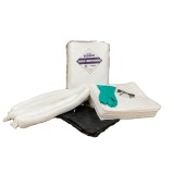 KIT ECONOMICO PARA CONTROL DE DERRAMES CAP. DE CONTENCIÓN 30 LITROS. 