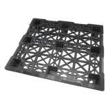 Pallet Plastico Ventilado 9 tacos 1000mm x 1200mm x 130mm (usado)
